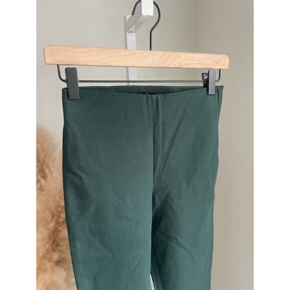 ⭐️ 3/$20 COS Stretch Twill Slim Trouser Pants Womens Size 2 Hunter Green - Picture 5 of 12